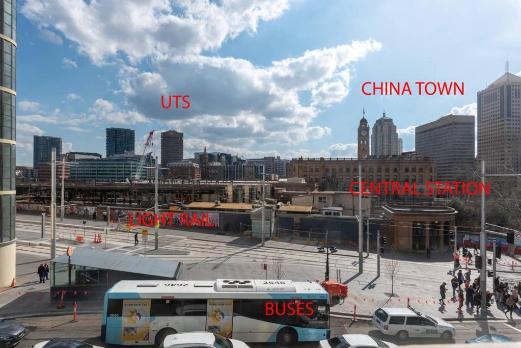 Luxe Ensuite Double Room - Ac - Next To Central&Cbd - Near Darling Harbour& Chinatown& Usyd& Uts Sydney Exterior photo